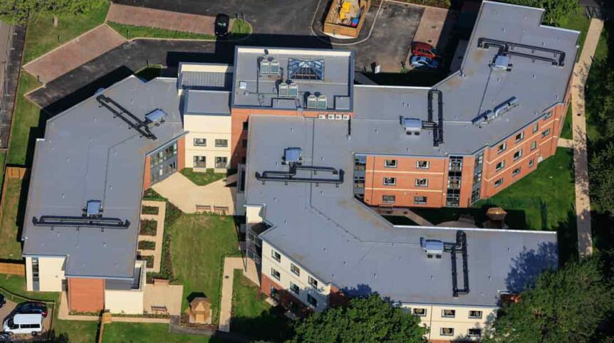 Coventry flat roof Armourplan single-ply