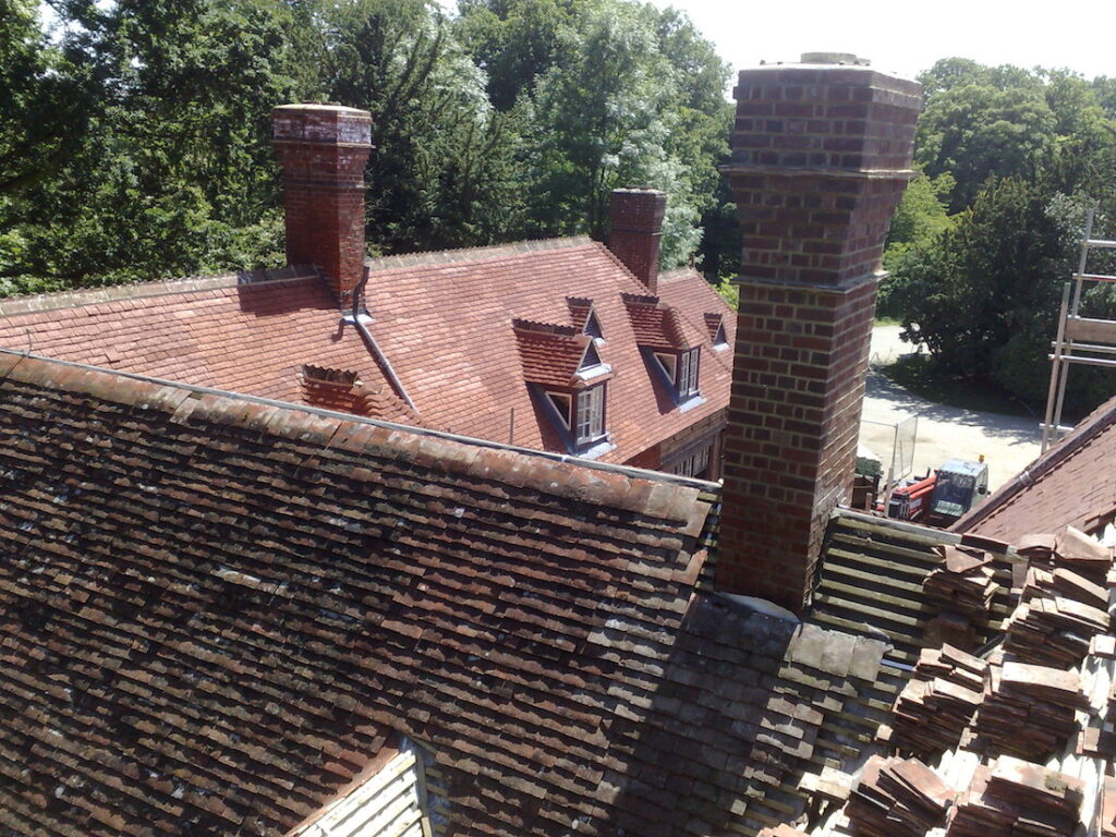 Listed building roof
