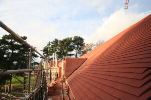 Tiled roof
