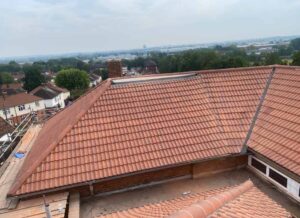 School tiled roof