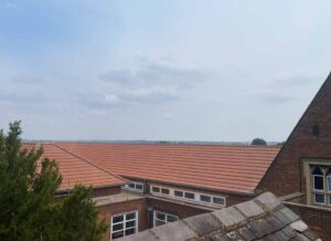 School tiled roof