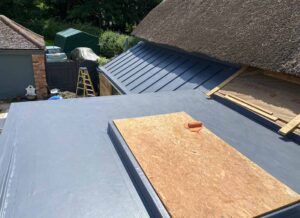 Flat roof single ply