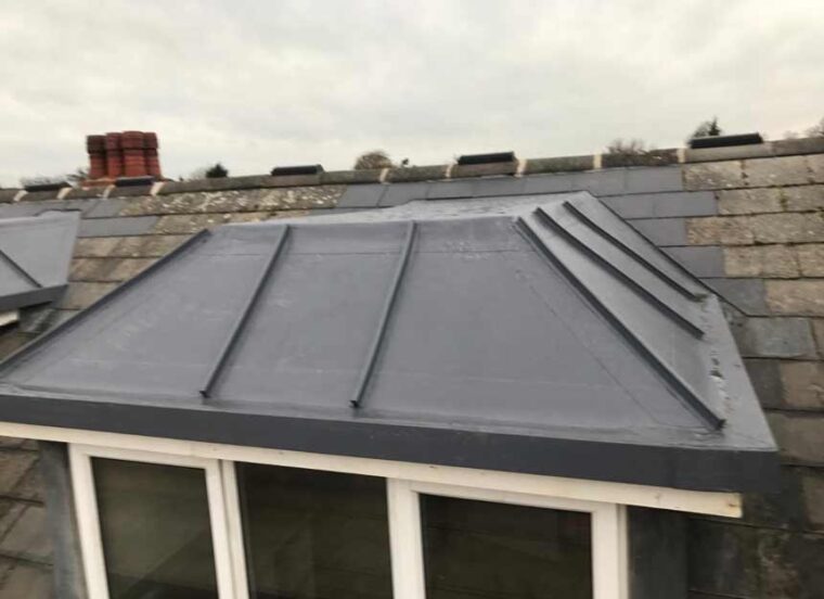 Lead roof