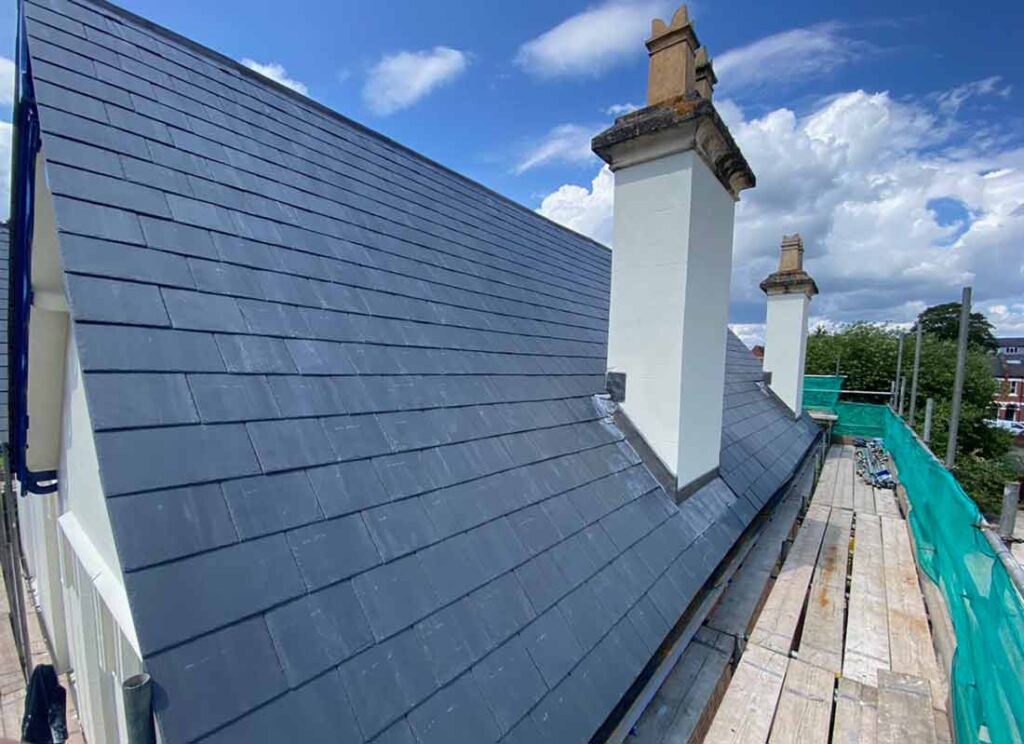 Slate Roof Leamington Spa Chimney Lead